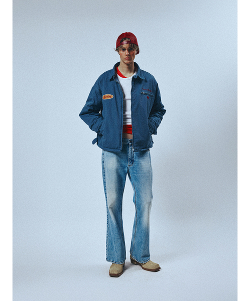 SUNDAY FRUIT MARKET(サンデーフルーツマーケット)の「MARKET VINTAGE WORK JACKET BLUE(デニムジャケット・メンズ・その他・SMALL/MEDIUM/LARGE)」の9枚目の写真