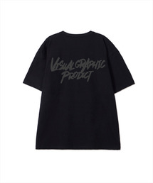グラフィティロゴ半袖Tシャツブラックチャコール