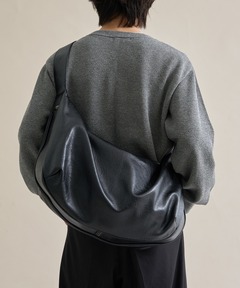 BAICYCLON＞レザーライク ドロー ストリング 巾着 バッグ（ショルダー