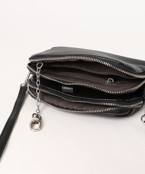 LAZY SUSAN（レイジースーザン）の「ショルダーバッグ　トリオ（ショルダーバッグ・レディース・ライトグリーン/シルバー/ブラック・FREE）」の5枚目の写真