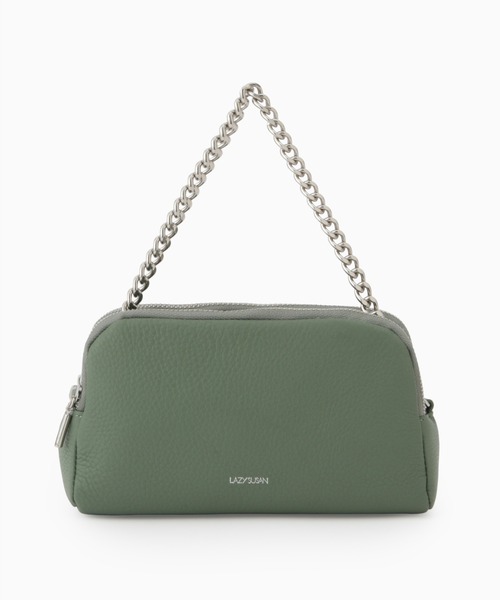 LAZY SUSAN（レイジースーザン）の「ショルダーバッグ　トリオ（ショルダーバッグ・レディース・ライトグリーン/シルバー/ブラック・FREE）」の3枚目の写真