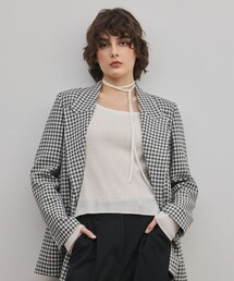 Diagram（ダイアグラム）の「ギンガムダブルジャケット（テーラードジャケット）」