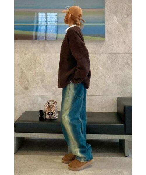 CONTROBANAL3（コントロバナレー）の「シームラインウォッシングワイドデニムパンツ [ディープシーブルー]（デニムパンツ・メンズ・その他・MEDIUM/LARGE/X-LARGE）」の13枚目の写真