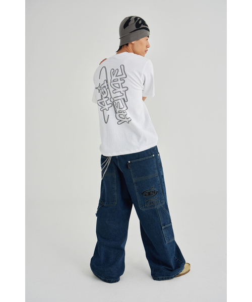 AEIAEIAE（エイエイエ）の「ウォッシュドデニムパンツ[ブルー]（デニムパンツ・レディース・その他・1/2）」の6枚目の写真