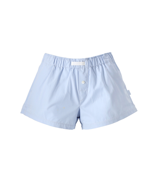 MINA SONG(ミナソン)の「ESSENTIAL COTTON SHORTS- BONDI BLUE(その他パンツ・レディース・その他・FREE)」の1枚目の写真