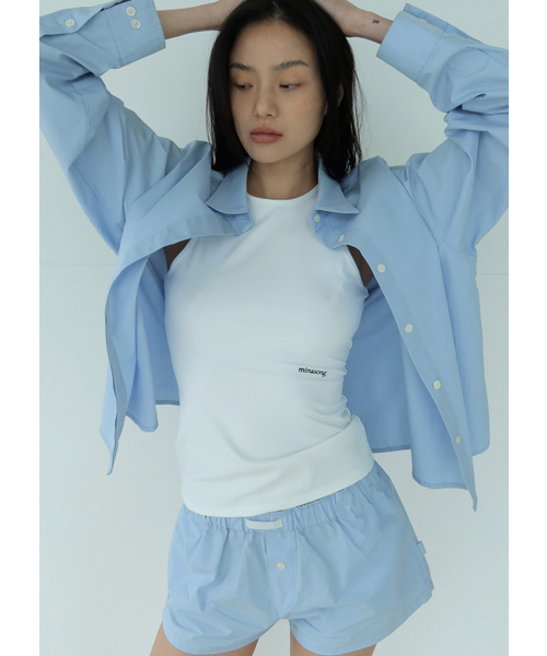 MINA SONG(ミナソン)の「ESSENTIAL COTTON SHORTS- BONDI BLUE(その他パンツ・レディース・その他・FREE)」の2枚目の写真