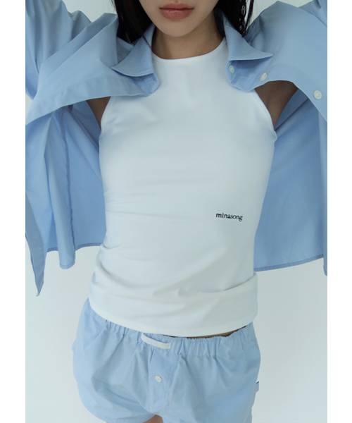 MINA SONG(ミナソン)の「ESSENTIAL COTTON SHORTS- BONDI BLUE(その他パンツ・レディース・その他・FREE)」の3枚目の写真