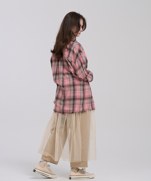 LEVHEARTED（レブハティッド）の「カントゥスワイドパンツ - ベージュ（その他パンツ・レディース・Beige・01(36)/02(38)）」の2枚目の写真