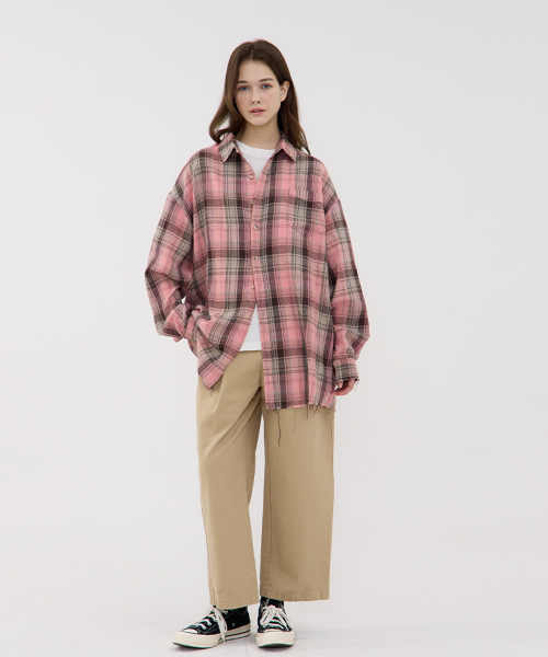 LEVHEARTED（レブハティッド）の「カントゥスワイドパンツ - ベージュ（その他パンツ・レディース・Beige・01(36)/02(38)）」の4枚目の写真