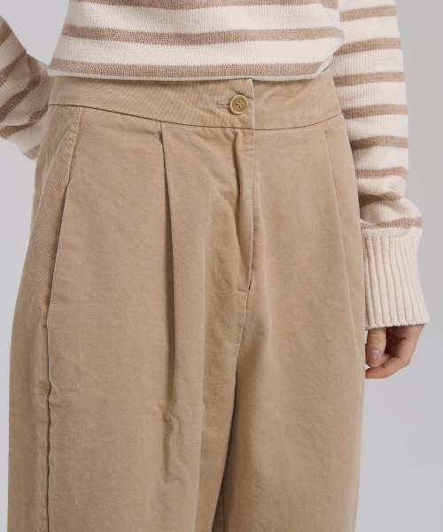 LEVHEARTED（レブハティッド）の「カントゥスワイドパンツ - ベージュ（その他パンツ・レディース・Beige・01(36)/02(38)）」の5枚目の写真
