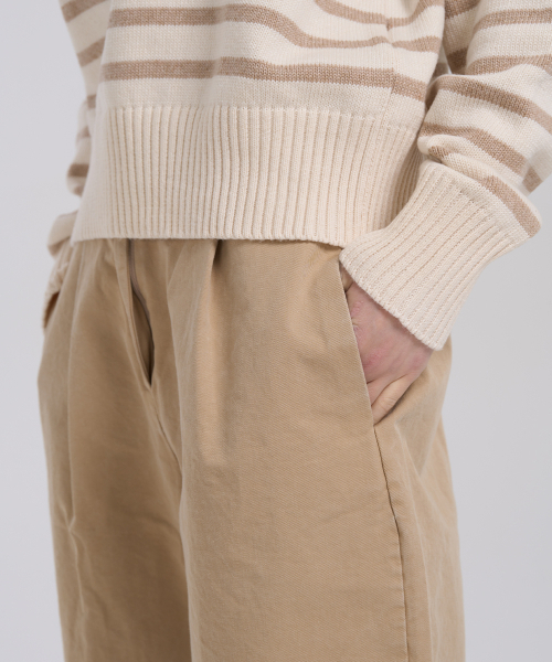 LEVHEARTED（レブハティッド）の「カントゥスワイドパンツ - ベージュ（その他パンツ・レディース・Beige・01(36)/02(38)）」の7枚目の写真