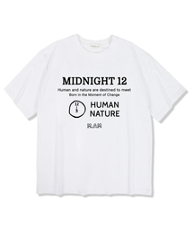 MIDネイチャー 半袖Tシャツ ホワイト