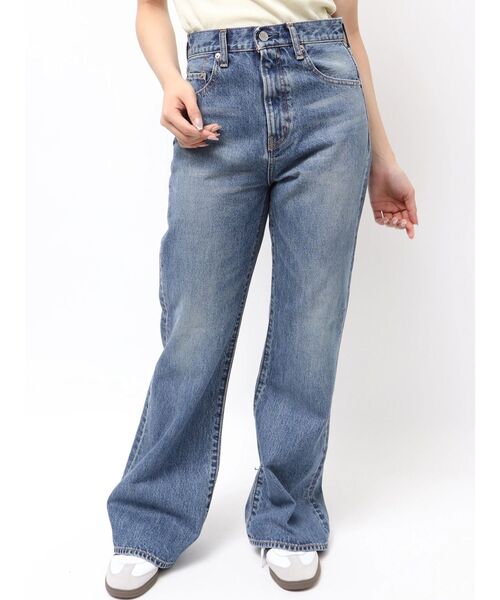 Ungrid（アングリッド）の「ハイウエストフレアデニム（デニムパンツ・レディース・ブルー・26inch/25inch/24inch）」の2枚目の写真