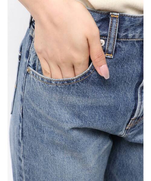 Ungrid（アングリッド）の「ハイウエストフレアデニム（デニムパンツ・レディース・ブルー・26inch/25inch/24inch）」の7枚目の写真