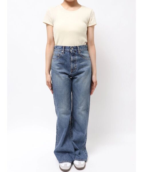 Ungrid（アングリッド）の「ハイウエストフレアデニム（デニムパンツ・レディース・ブルー・26inch/25inch/24inch）」の11枚目の写真