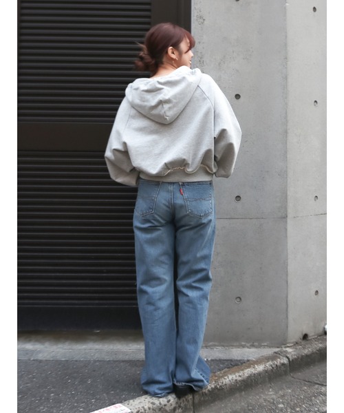 Ungrid（アングリッド）の「ハイウエストフレアデニム（デニムパンツ・レディース・ブルー・26inch/25inch/24inch）」の22枚目の写真