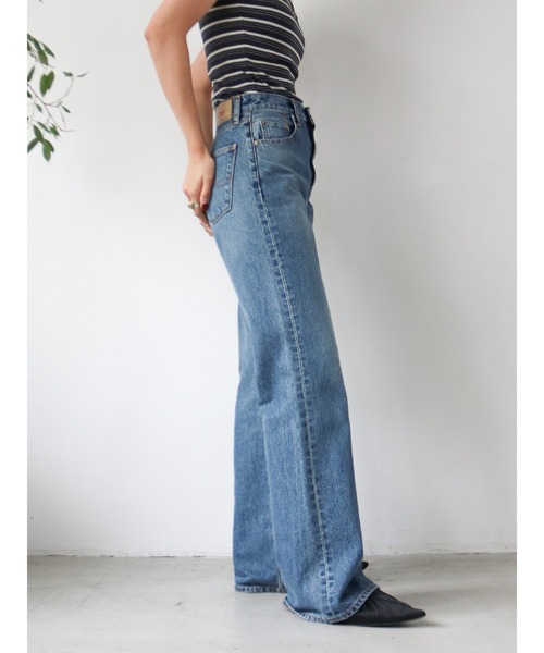 Ungrid（アングリッド）の「ハイウエストフレアデニム（デニムパンツ・レディース・ブルー・26inch/25inch/24inch）」の14枚目の写真