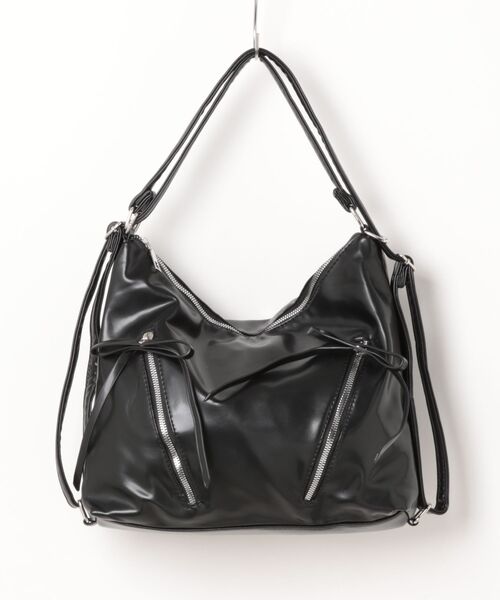 apres jour（アプレジュール）の「【apres jour×ARIAZ】2WAYリボンデザインバッグ（ショルダーバッグ・レディース・オフホワイト/ブラック/ライトピンク・FREE）」の12枚目の写真