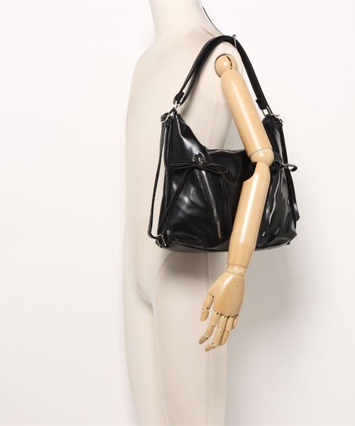 apres jour（アプレジュール）の「【apres jour×ARIAZ】2WAYリボンデザインバッグ（ショルダーバッグ・レディース・オフホワイト/ブラック/ライトピンク・FREE）」の18枚目の写真