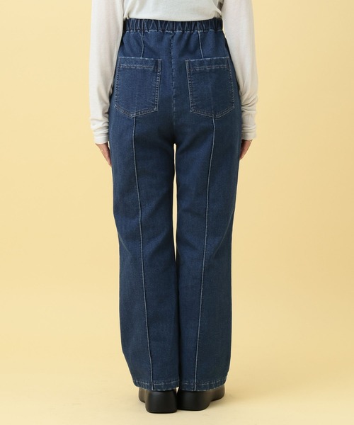 LEPSIM（レプシィム）の「【産前・産後対応】マタニティ／裏起毛デニムフレアパンツ　625611（マタニティウェア/グッズ・レディース・ライトブルー/ブルー・FREE）」の12枚目の写真