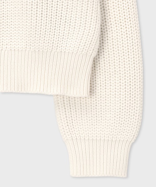 Paul Smith(ポールスミス)の「ウィメンズ"Graphic Strawberry"ニット / 165202 680N(ニット/セーター・レディース・ホワイト・MEDIUM)」の4枚目の写真