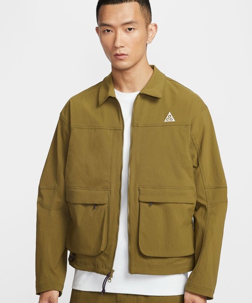 NIKE ACG（ナイキエィシージー）の「NIKE AS M ACG UV SMITH SUMMIT JKT / ナイキ ACG UV スミス サミット ジャケット 【SP】（その他アウター・メンズ・カーキ・S/M/L/XL/XXL）」の2枚目の写真