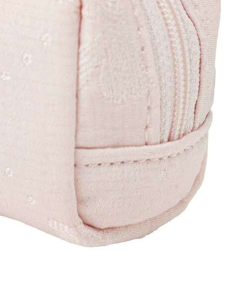 Maison de FLEUR（メゾンドフルール）の「リボンジャカードパールビジューロングポーチ（ポーチ・レディース・ブラック/ピンク・FREE）」の10枚目の写真