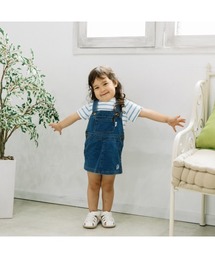 BUDDY Lee（バディーリー）の「BUDDYLEE バディーリー ジャンパースカート インディゴ染め（ジャンパースカート）」