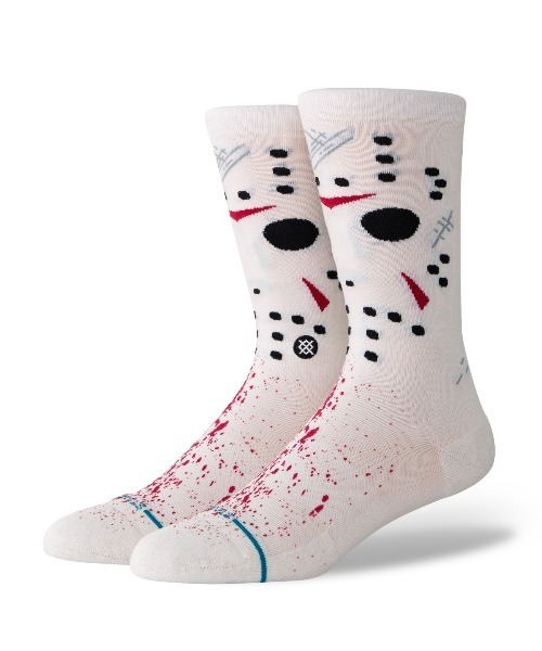 STANCE(スタンス)の「【STANCE/スタンス】JASON CREW ロゴクルーソックス / おしゃれなギフトに最適! /(ソックス/靴下・メンズ・ホワイト・LARGE)」の1枚目の写真