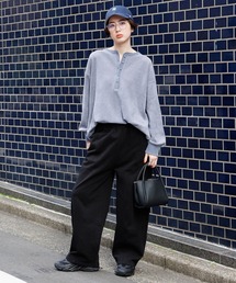 カーブスウェットパンツ