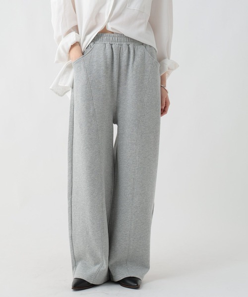 GEORGE'S(ジョージズ)の「カーブスウェットパンツ(スウェットパンツ・レディース・ベージュ/ブラック/グレー・SMALL/MEDIUM)」の9枚目の写真