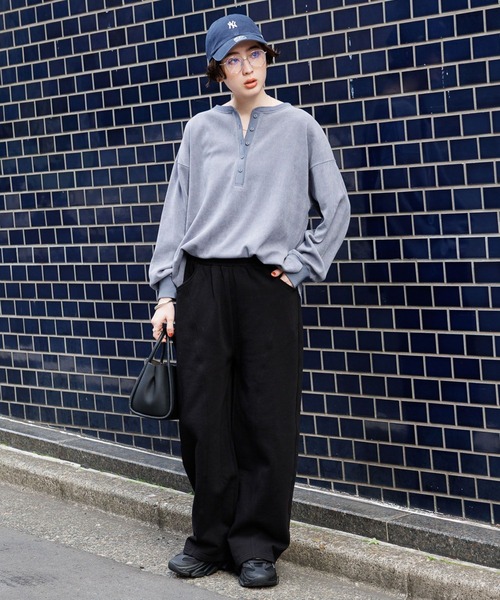 GEORGE'S(ジョージズ)の「カーブスウェットパンツ(スウェットパンツ・レディース・ベージュ/ブラック/グレー・SMALL/MEDIUM)」の16枚目の写真