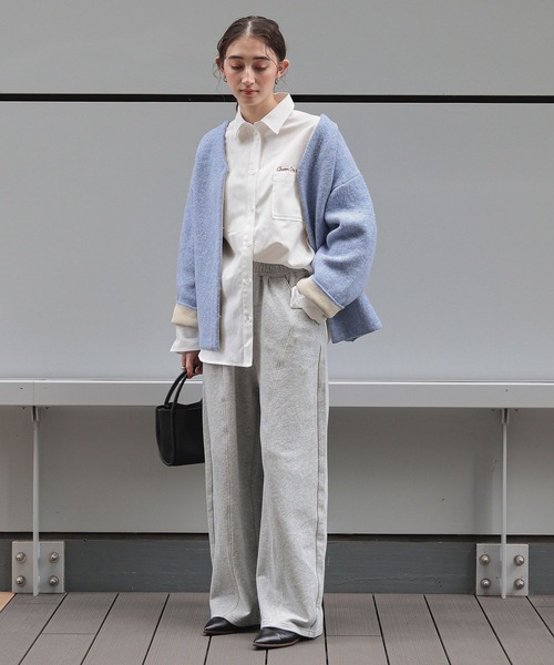 GEORGE'S(ジョージズ)の「カーブスウェットパンツ(スウェットパンツ・レディース・ベージュ/ブラック/グレー・SMALL/MEDIUM)」の4枚目の写真