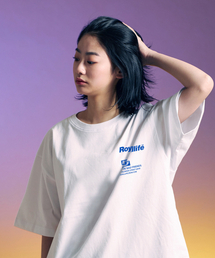 RYLFボックスロゴオーバーフィット半袖(RL401 RYLF BOX LOGO TEE) - WHITE