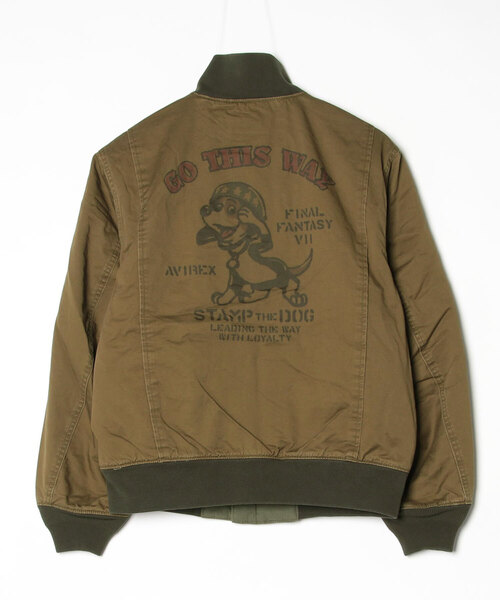 AVIREX（アヴィレックス）の「《AVIREX × FINAL FANTASY VII REMAKE》TANKERS "STAMP DOG" / タンカース スタンプドッグ / アヴィレックス（ブルゾン・メンズ・オリーブ・MEDIUM/LARGE/X-LARGE/XX-LARGE）」の18枚目の写真