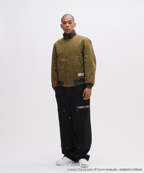 AVIREX（アヴィレックス）の「《AVIREX × FINAL FANTASY VII REMAKE》TANKERS "STAMP DOG" / タンカース スタンプドッグ / アヴィレックス（ブルゾン・メンズ・オリーブ・MEDIUM/LARGE/X-LARGE/XX-LARGE）」の5枚目の写真