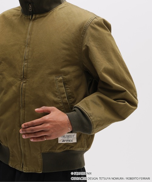 AVIREX（アヴィレックス）の「《AVIREX × FINAL FANTASY VII REMAKE》TANKERS "STAMP DOG" / タンカース スタンプドッグ / アヴィレックス（ブルゾン・メンズ・オリーブ・MEDIUM/LARGE/X-LARGE/XX-LARGE）」の9枚目の写真