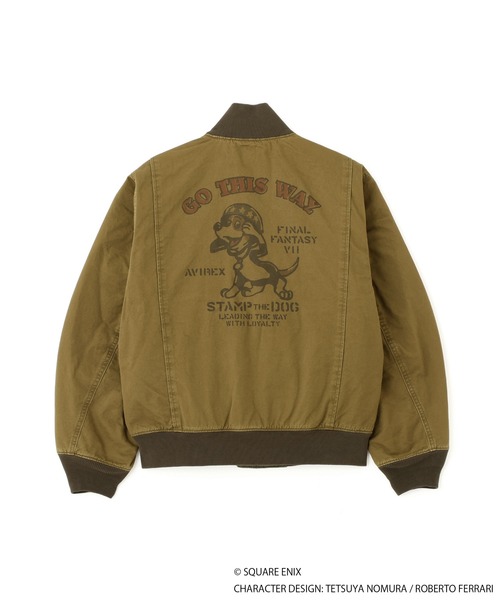 AVIREX（アヴィレックス）の「《AVIREX × FINAL FANTASY VII REMAKE》TANKERS "STAMP DOG" / タンカース スタンプドッグ / アヴィレックス（ブルゾン・メンズ・オリーブ・MEDIUM/LARGE/X-LARGE/XX-LARGE）」の13枚目の写真