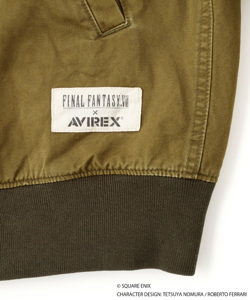 AVIREX（アヴィレックス）の「《AVIREX × FINAL FANTASY VII REMAKE》TANKERS "STAMP DOG" / タンカース スタンプドッグ / アヴィレックス（ブルゾン・メンズ・オリーブ・MEDIUM/LARGE/X-LARGE/XX-LARGE）」の14枚目の写真