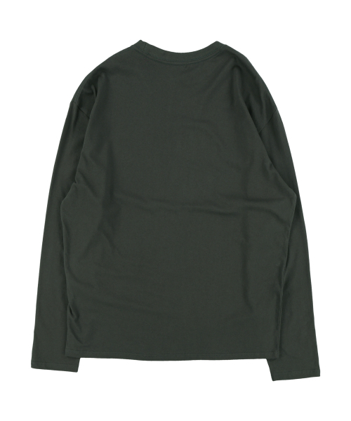 THECOLDESTMOMENT(ザコールデストモーメント)の「TCM beta service long sleeve (charcoal)(Tシャツ/カットソー・レディース・その他・M/L)」の3枚目の写真