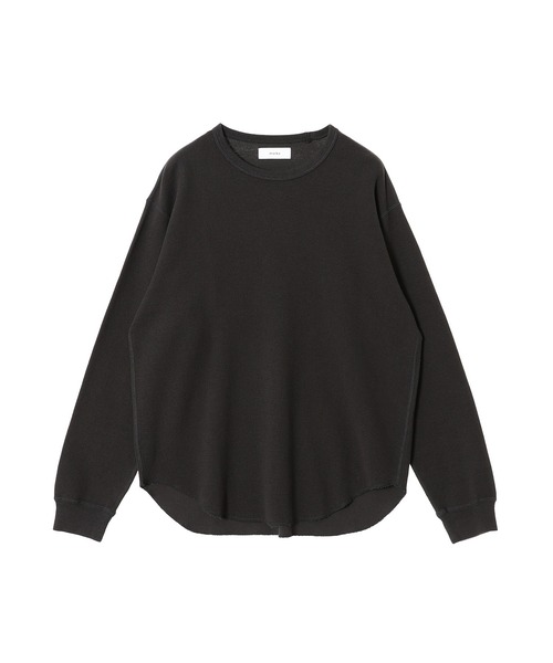 marka(マーカ)の「marka CREW NECK L/S TEE M25D06CS01C(Tシャツ/カットソー・メンズ・ブラック/チャコールグレー・2)」の1枚目の写真