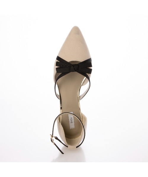 EVOL(イーボル)の「【美脚効果・22.0-25.0cm展開】2cmヒールリボンセパレートパンプス CA23862(パンプス・レディース・ベージュ/ブラック/グレー系その他/ブラック系その他/ブラウン系その他・22.0cm/22.5cm/23.0cm/23.5cm/24.0cm/24.5cm/25.0cm)」の21枚目の写真
