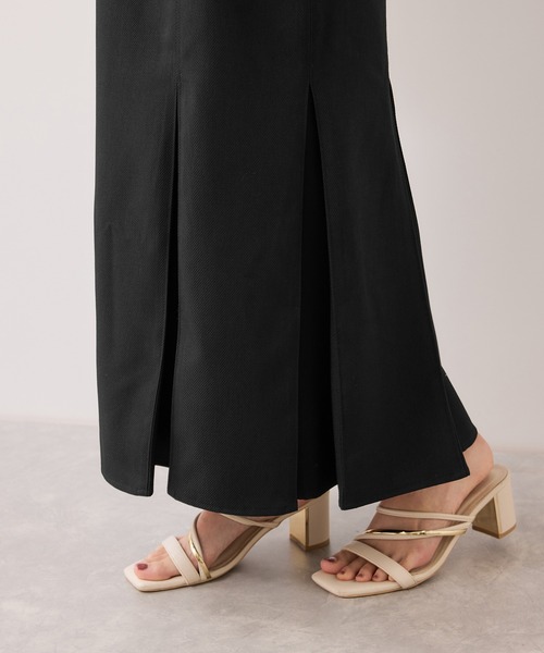 VIS（ビス）の「ボックスプリーツマーメイドスカート/イージーケア・防シワ（スカート・レディース・ブラック/ブラウン系その他2/ベージュ・L/M/S）」の21枚目の写真