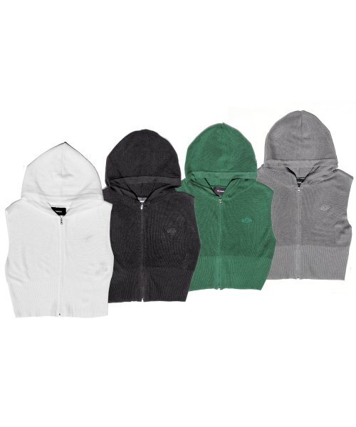 PIECEMAKER(ピースメーカー)の「EX KNIT HOOD VEST (WHITE)(ベスト・レディース・その他・FREE)」の6枚目の写真