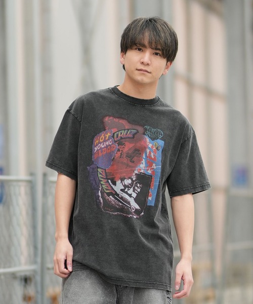 SANTA CRUZ(サンタクルーズ)の「SANTA CRUZ/サンタクルーズ メンズ 半袖 Tシャツ SC VINTAGE S/S TEE ムラサキ限定 502262407(Tシャツ/カットソー・メンズ・ブラック/ブラック系その他/ブラック系その他2・XL/L/M)」の4枚目の写真