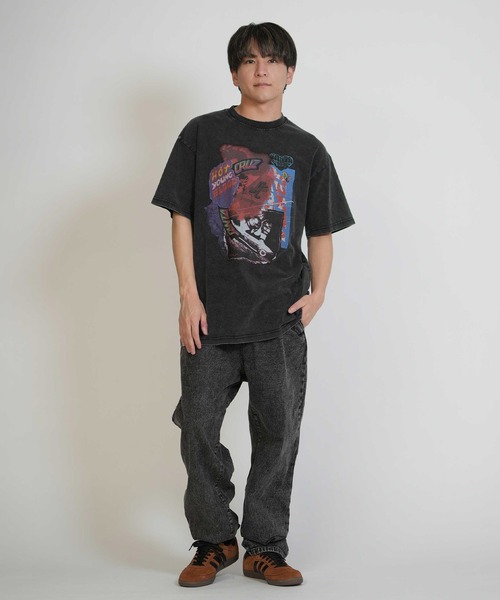 SANTA CRUZ(サンタクルーズ)の「SANTA CRUZ/サンタクルーズ メンズ 半袖 Tシャツ SC VINTAGE S/S TEE ムラサキ限定 502262407(Tシャツ/カットソー・メンズ・ブラック/ブラック系その他/ブラック系その他2・XL/L/M)」の9枚目の写真