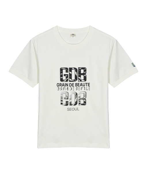 GRAIN DE BEAUTE（グランデボーテ）の「GDB T-SHIRT 01 [BEIGE]（Tシャツ/カットソー・レディース・ベージュ・XL/L/S/M）」の2枚目の写真
