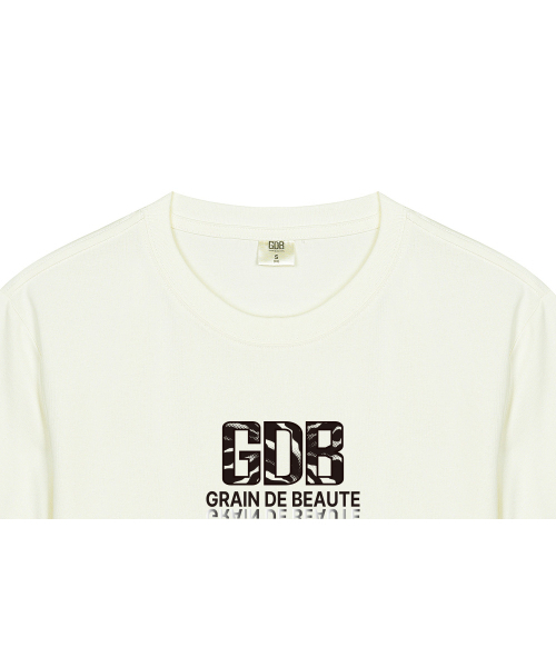 GRAIN DE BEAUTE（グランデボーテ）の「GDB T-SHIRT 01 [BEIGE]（Tシャツ/カットソー・レディース・ベージュ・XL/L/S/M）」の4枚目の写真