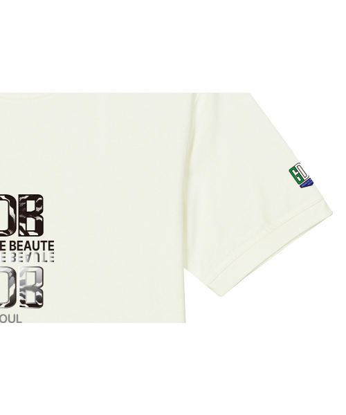 GRAIN DE BEAUTE（グランデボーテ）の「GDB T-SHIRT 01 [BEIGE]（Tシャツ/カットソー・レディース・ベージュ・XL/L/S/M）」の5枚目の写真
