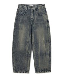 リフレクトカーブドパンツ【オイルブルー】